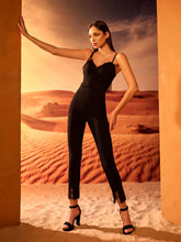 Slim fit jumpsuit lace